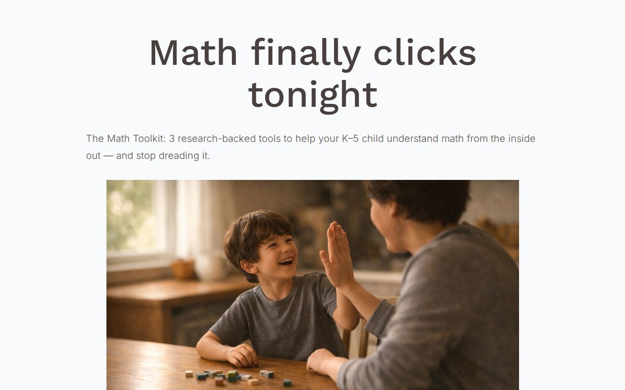 Math Finally Clicks